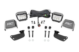 Segway Fugleman UT10 LED Cube Light Kit - Front - Rough Country - 3-inch Wide Angle, Chrome Pair, Front Mount - Chrome Segway Fugleman UT10 LED Cube Light Kit - Front - Rough Country - 3-inch Wide Angle, Chrome Pair, Front Mount - Chrome